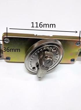 新款直销折叠门锁FS-200中控车库门锁/副锁中间锁上下天地锁卷闸