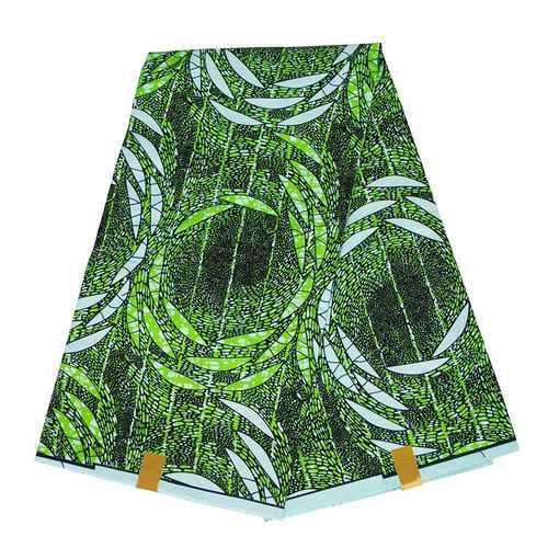 新款直销非洲印花蜡染涤纶面料安卡拉多色派对连衣裙布料亚马逊