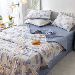 新款直销2023全棉A类大豆纤维夏被儿童夏凉被空调被ins风夏季款机