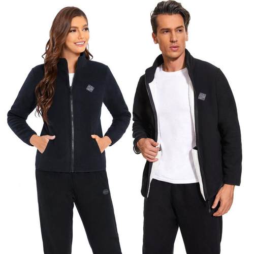 新款直销摇粒绒外套抓绒衣 男款 摇粒绒外衣女秋冬季保暖外套潮女