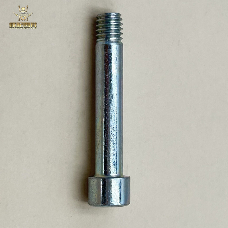 新款直销蚁配碟刹电动车摩托车刹车卡钳下泵导销M6*40刹车片固定