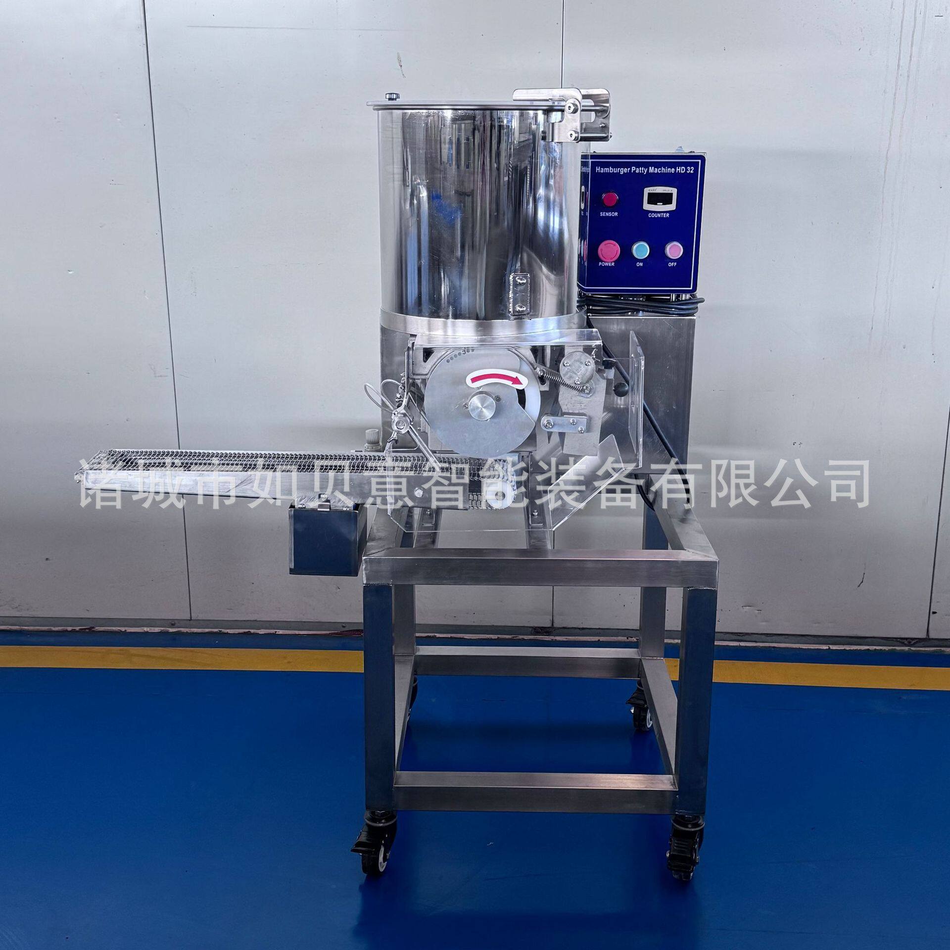 汉堡加工肉饼机 多功能饼类成型设备 肯德基麦乐鸡块成型机