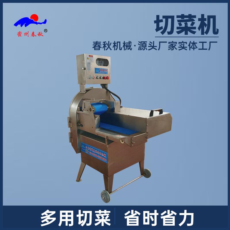 输送带式变频切菜机 商用不锈钢芹菜切段机竹笋切丝机 韭菜切丁机