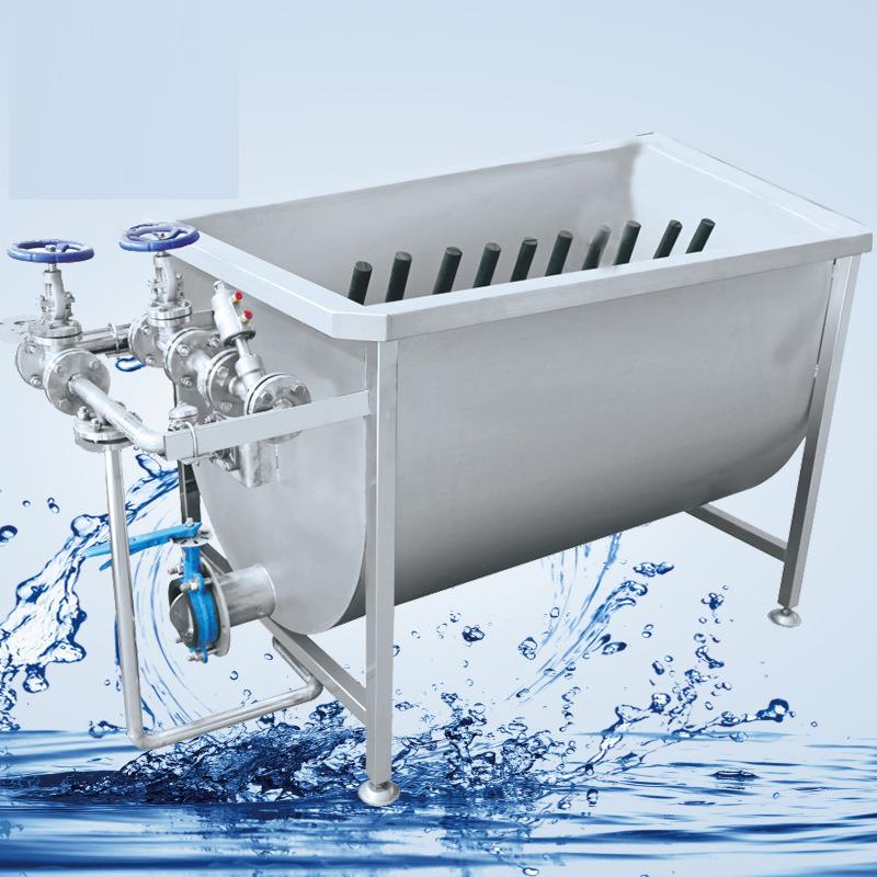 家禽家畜宰杀烫毛机 兔子搅拌型浸烫机 鸡鸭鹅雁均可烫稳定