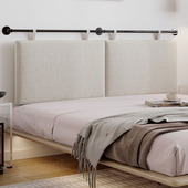 俏眠床头软包靠垫榻榻米卧室酒店改造床头软靠背靠民宿棉麻软包垫