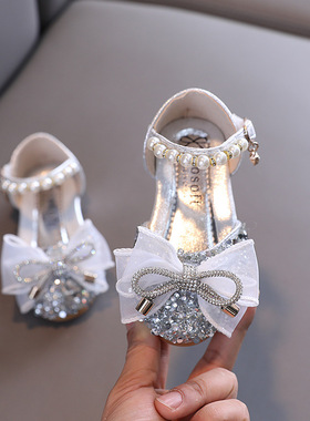 Girls Sandals 2022 New Summer Fashion Little Girl Princess S