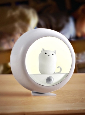 Night Light Motion Sensor LED Lamp for Kids Home Stairs Cab