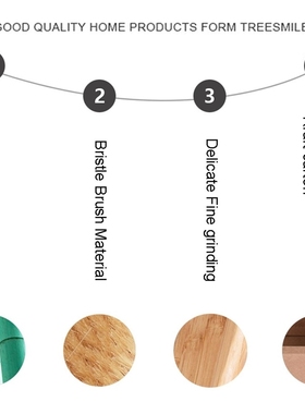 3pcs Eco-friendly Dry Bath Brush Set Body Scrubber Spa Showe