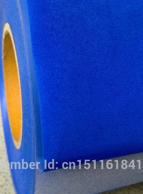 CDF 06 Royal blue color Korea Quality Flock Heat Transfer V