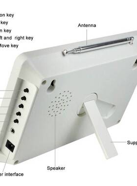 Four-digit Display Receiver Host Voice Reporting Broadcast f