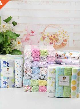 76*76 4Pcs/Lot Cotton Flannel Baby Swaddles Soft Newb