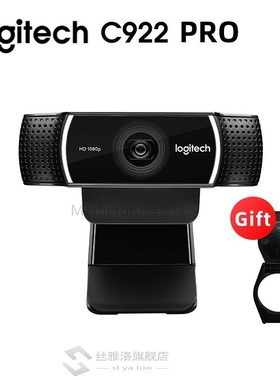 Original  C922 Pro Serious Streaming Webcam with Full 1080p