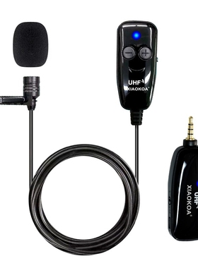 XIAOKOA HF Lavalier Wireless Microphone Recording Youtube Li