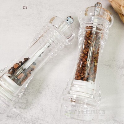 Salt and Pepper Grinder Mill Set, Adjustable Coarseness Cera