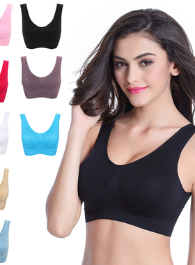 Breathable Sports Bra Crop Top Fitness Top Women Seamless
