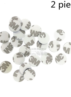 VW Emblem Badge 2 pcs 14mm White Blue Color White Black Colo