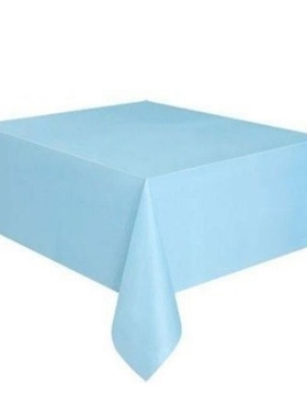 multi-colors solid table cover vinyl plastic rectangle reusa