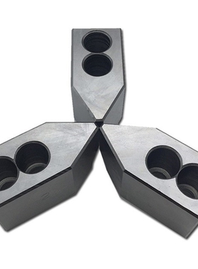 3PCS 60° Standard Hollow Soft Claw Hydraulic Hydraulic Chuc