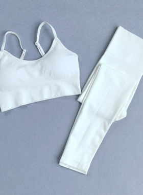 Women Yoga Set Fitness Workout Suit Sportswear Padded