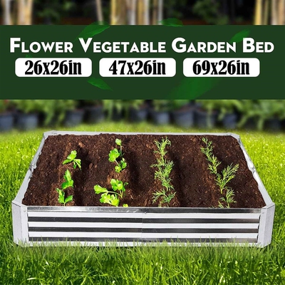 Rai Plant Bed Garden Flower Planter Vegetable Box Planting G