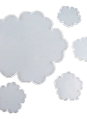 Silicone Flower Coaster Resin Casting Molds Kit Resin Cup Ma