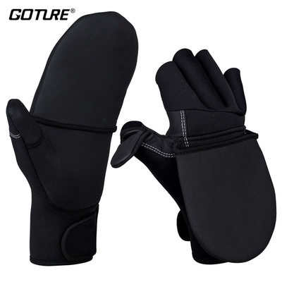 Goture New Flip Design Gloves Full/Half Finger Durable Anti