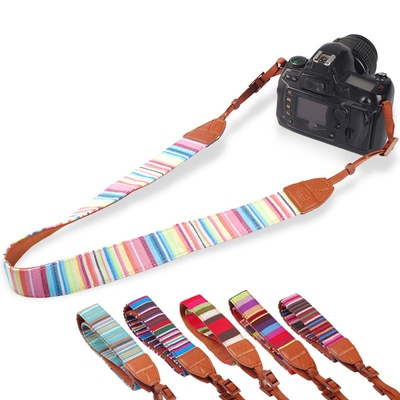 1pcs Camera Shoulder Neck Strap Knitted Fabric Bohemia Styl