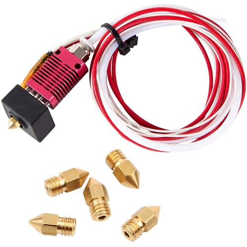 3D Printer Extruder Assembled Mk8 Hot End Kit  Ender 3 / End