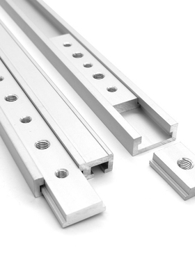 Aluminum M6 / M8 T rail Aluminum Alloy Sliding Nut T nut fo