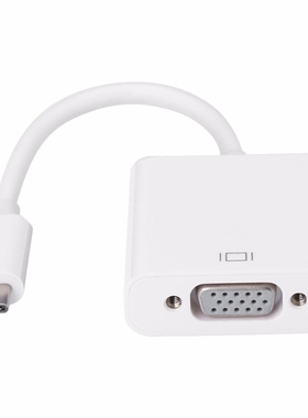 USB Converter 3.1 Type C to Female VGA Adapter Cable Convert