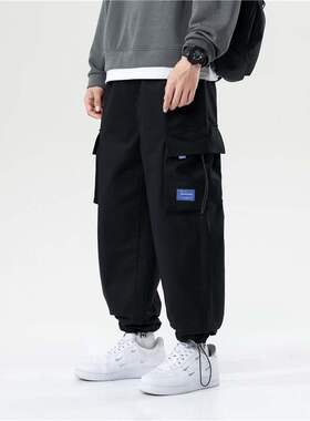 Japanese autumn overalls men's fashion brand Yu wenl