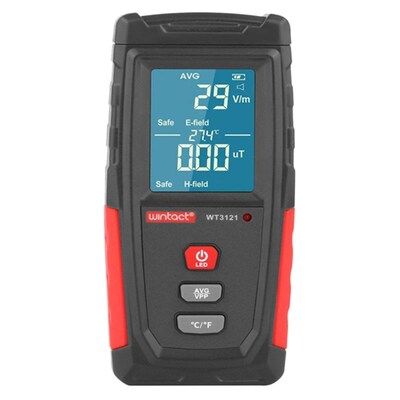 WT3121 Handheld EMF Meter Electromagnetic Radiation Tester E