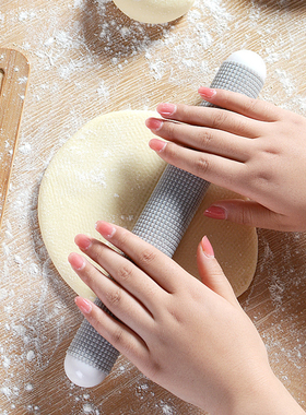 Large Solid Rolling Pin Baking Tools Kitchen Accessories