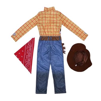 Woody Costume Kids Cowboy The Western Sheriff Kids