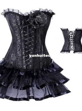4 Color Women Corsets And Bustier Top Gothic Corset
