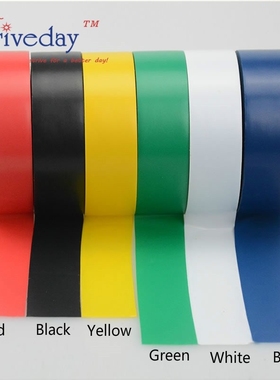 6PCS 6 Colors 18m/pcs Electrical Tape Insulation Adhesive Ta