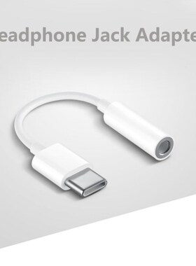 Type C To Audio Port Adapter Cable 3.5mm Earphones Headphon