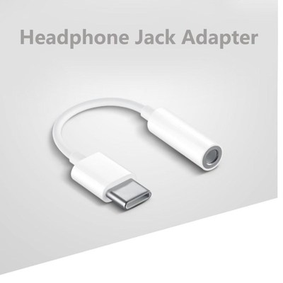 Type C To Audio Port Adapter Cable 3.5mm Earphones Headphon