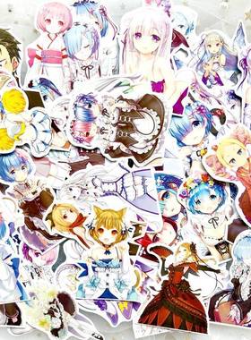 50pcs/set Re:Life In A Different World From Zero Sticker Fo