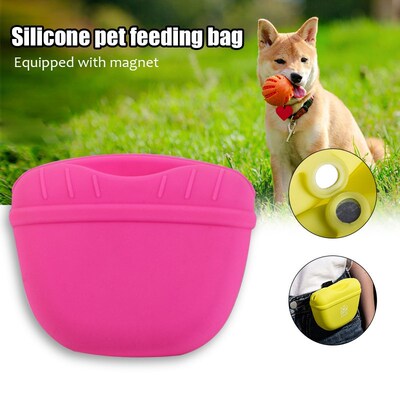 Pet Dog Training Treat Bag Outdoor Dog Treat Pouch Waist Fee