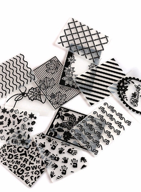 Plastic Embossing Folder DIY Scrapbooking Album Card Cutting