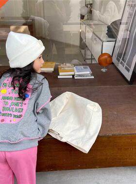 9744C Children Sweatershirt Girls' New Letter Print