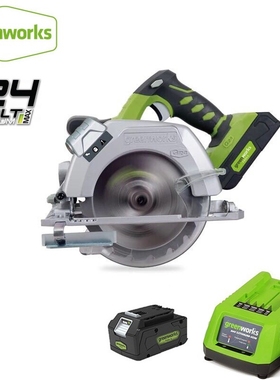 Greenworks 6 1/2 inch G24CS 24V battery Circular Compact Sa