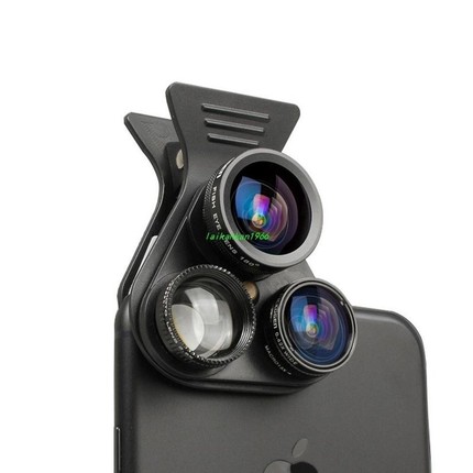 Mrs win 5 In 1 HD Mobile Phone Lens with Fisheye Wide Angle