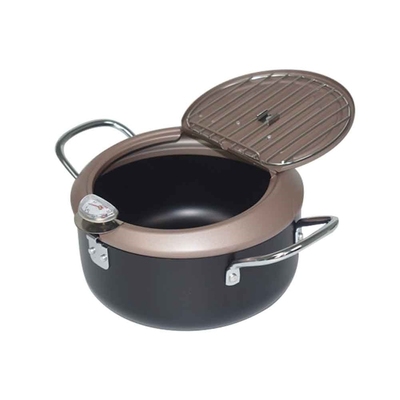 Multifunctional Tempura Fryer Double Handle Non Stick Home J