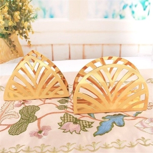 Kitchen Tissue Boxes Napkin Holder Hollow Stainless Steel