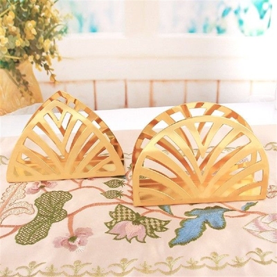 Kitchen Tissue Boxes Napkin Holder Hollow Stainless Steel