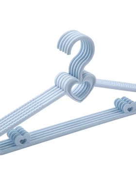 10/20PCS Children Hangers Portable Multifunction Thicken Pla