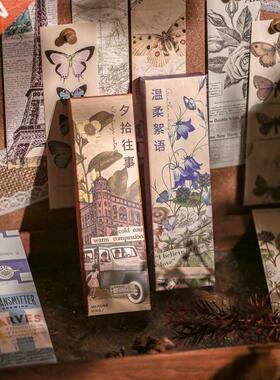 30pcs / 1lot Tracing tour Paper bookmks Classical Old Test