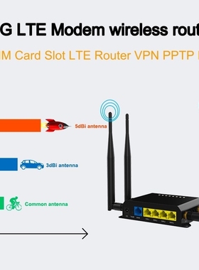 WE826-T2 3G 4G LTE Modem 300Mbps  wireless router With SIM C